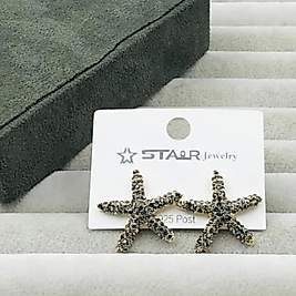 Deniz yıldızı küpe