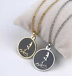 Atatürk Erkek Çelik Kolye