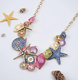 Deniz Yıldızlı Kolye