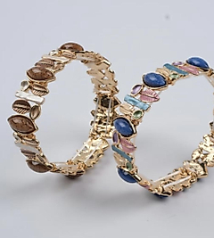 Renkli Lastikli Bileklil