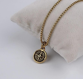 Kutup yıldızı Çelik erkek kolye