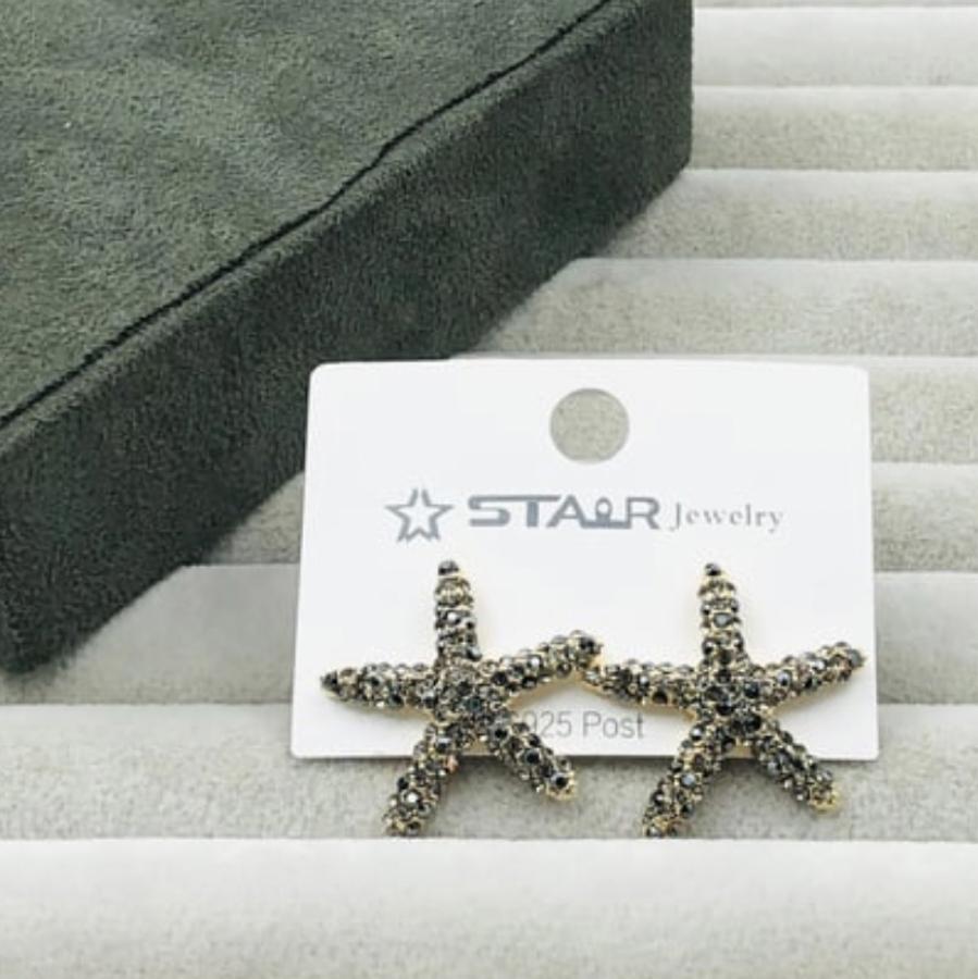 Deniz yıldızı küpe