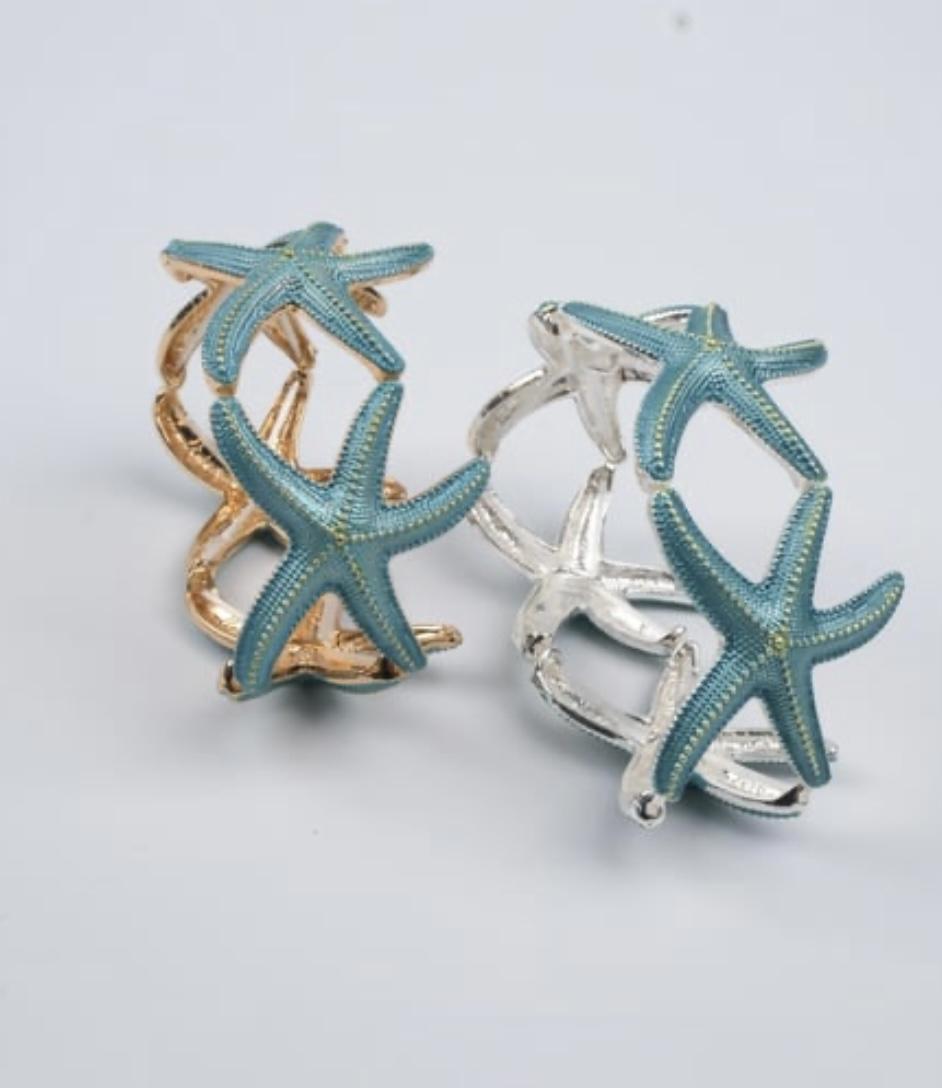 Deniz Yıldızı lastikli Bileklik